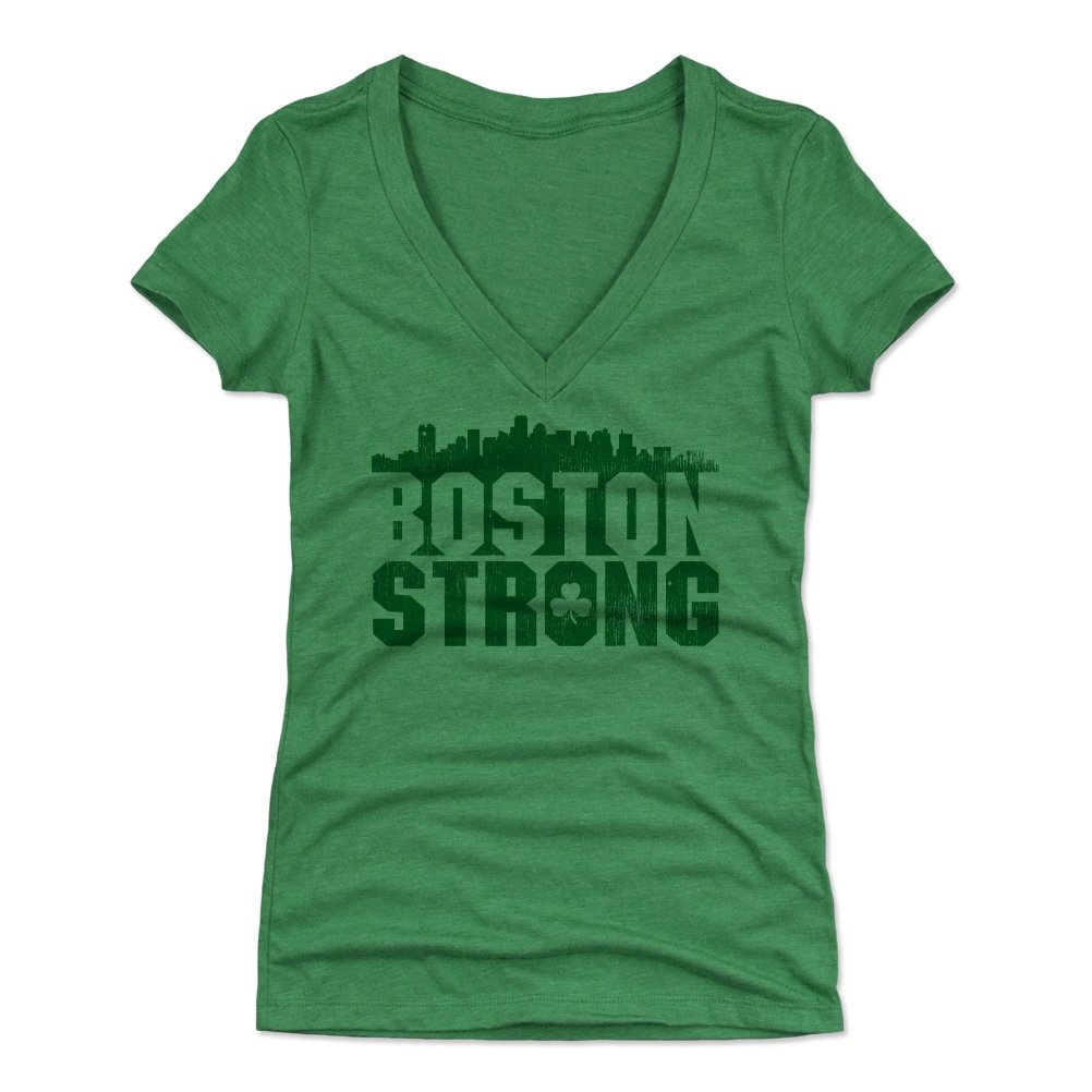 500 LEVEL Boston Women's T-Shirt - Boston Strong Shamrock Design | Comfortable Casual Tee for Women | Perfect for St. Patrick's Day, Boston Pride Events & Everyday Wear