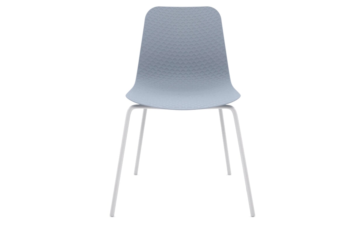 Dune Cafe Chair with 4-Leg Base - Stylish and Durable Bistro Chair for Restaurants, Cafes, and Home Decor