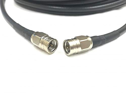 200ft Canare F-Type 75 Ohm Coaxial Cable - Belden 1694A RG6 Satellite TV Cable for 4K Ultra HD Broadcast - Perfect for Home Theater, Satellite Dish, and Digital TV Installations