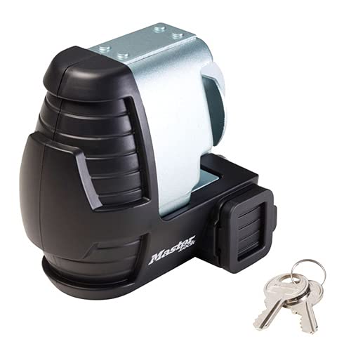 Master Lock 379DAT Universal Trailer Coupler Lock - 8-Pack Keyed Differently for Enhanced Security | Heavy-Duty Protection for Boat Trailers, Utility Trailers & RV Hitches