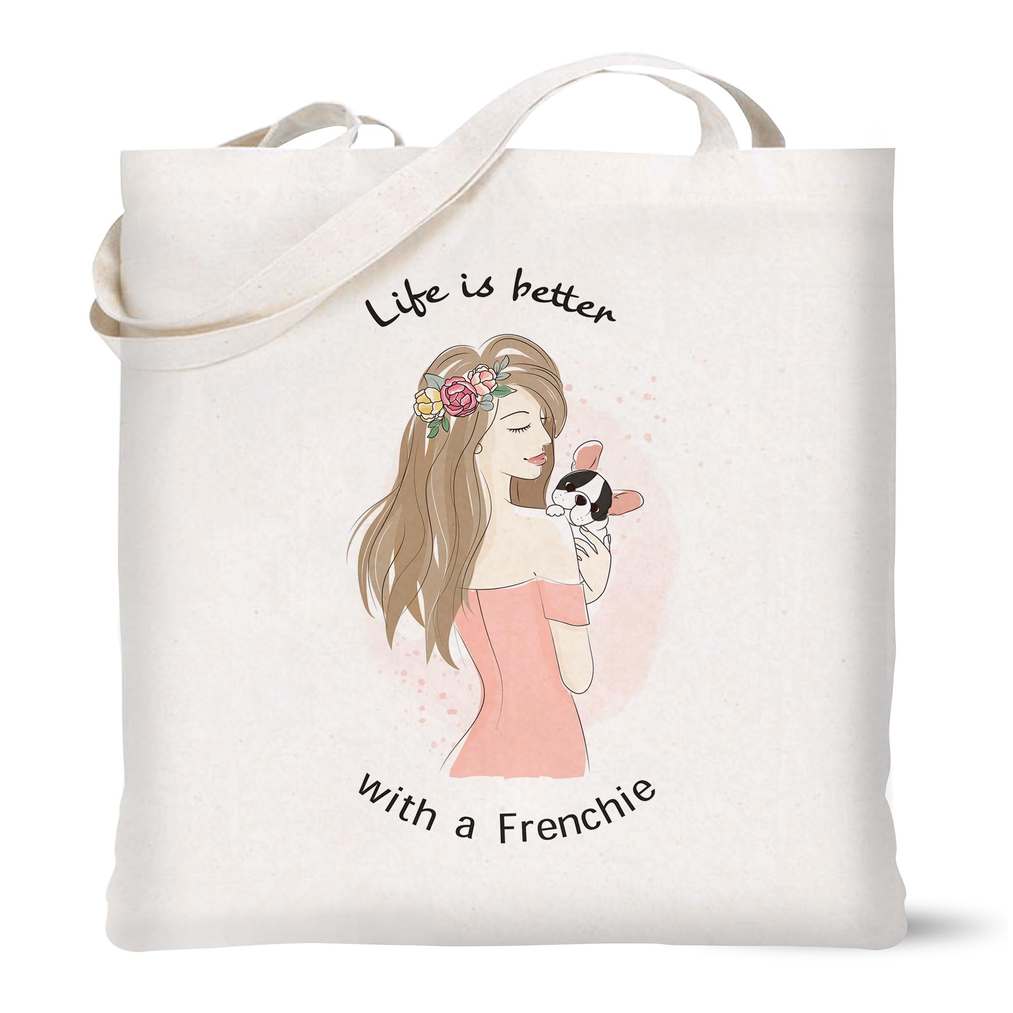 Eco-Friendly Large Canvas Tote Bag for Women & Men - 100% Organic Cotton Unisex Shopper (42x39cm) - Perfect for Shopping, College, Travel, Beach & Everyday Use - Stylish Durable Carryall Bag Without Zipper