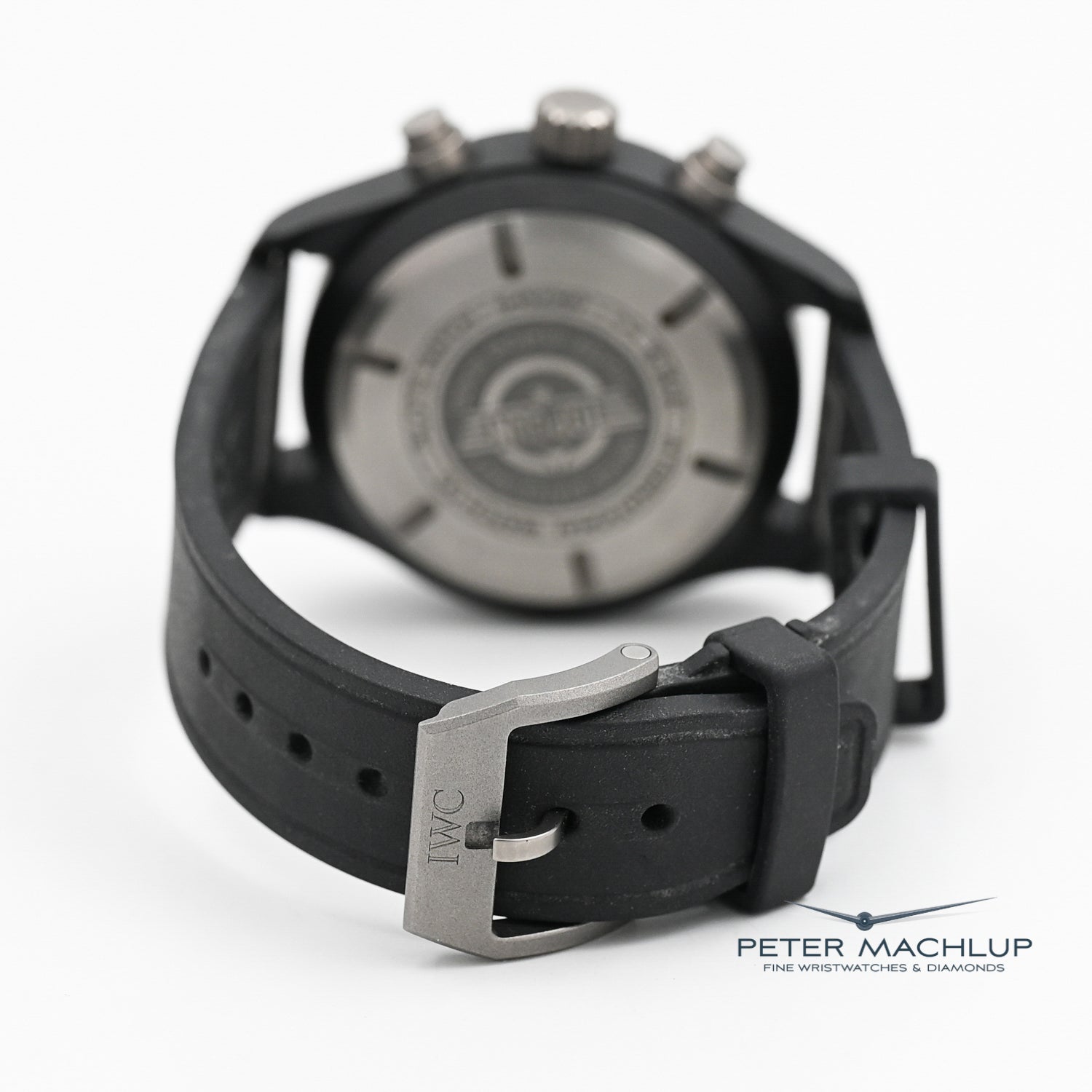 IWC Pilot Top Gun Chronograph 2023 - Luxury Swiss Men's Watch with Black Ceramic Case & Automatic Movement | Perfect for Aviation Enthusiasts, Business Professionals & Collectors
