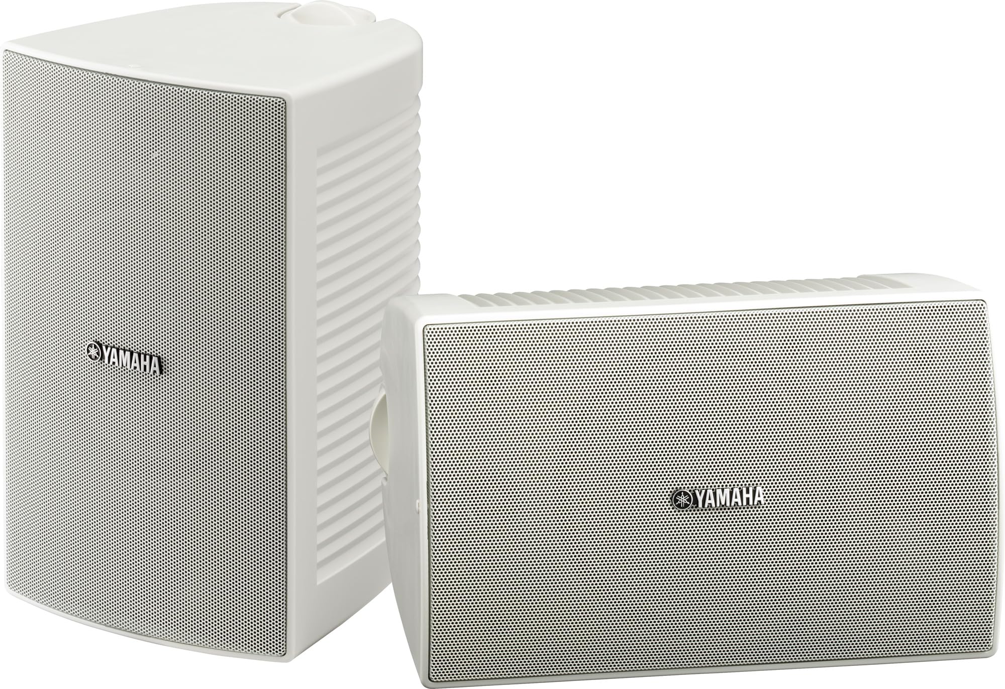 YAMAHA NS-AW294WH White 2-Way Indoor Outdoor Speakers (Pair) - Perfect for Patio, Garden, Poolside & Home Theater Sound System