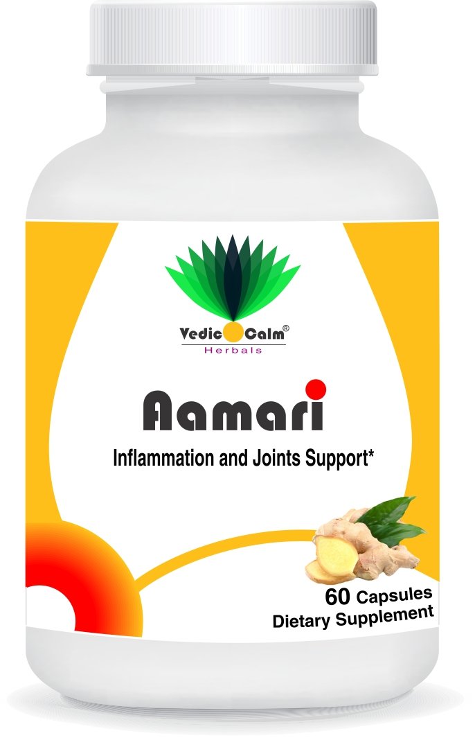 Aamari Ayurvedic Supplement for Inflammation Relief, Joint Support & Detox - Natural Herbal Remedy for Arthritis, Muscle Pain & Body Cleansing | Daily Wellness & Holistic Health Solution