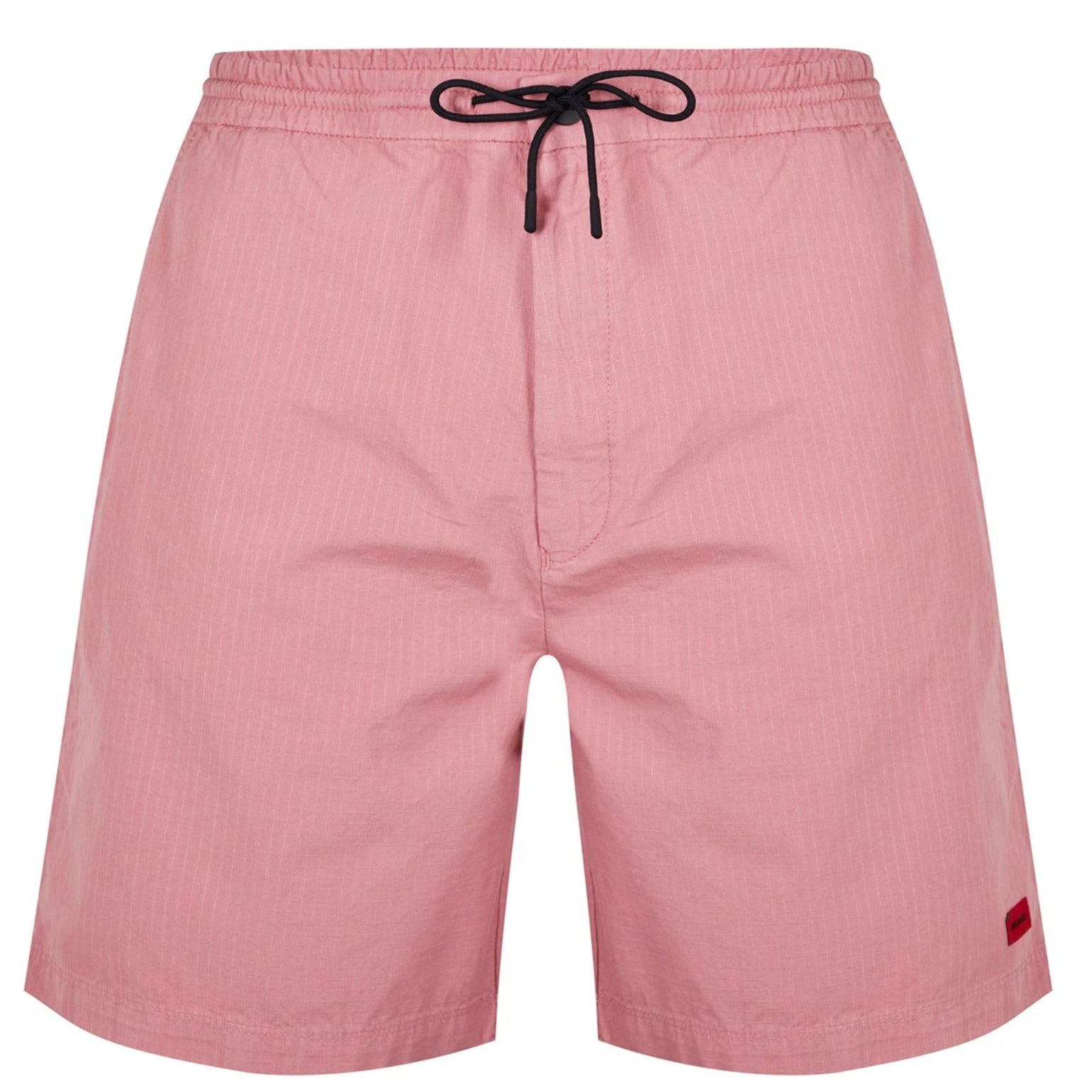 HUGO Patch Logo Shorts for Men - Comfortable Casual Athletic Shorts with Embroidered Logo - Perfect for Gym, Running, and Summer Outdoor Activities