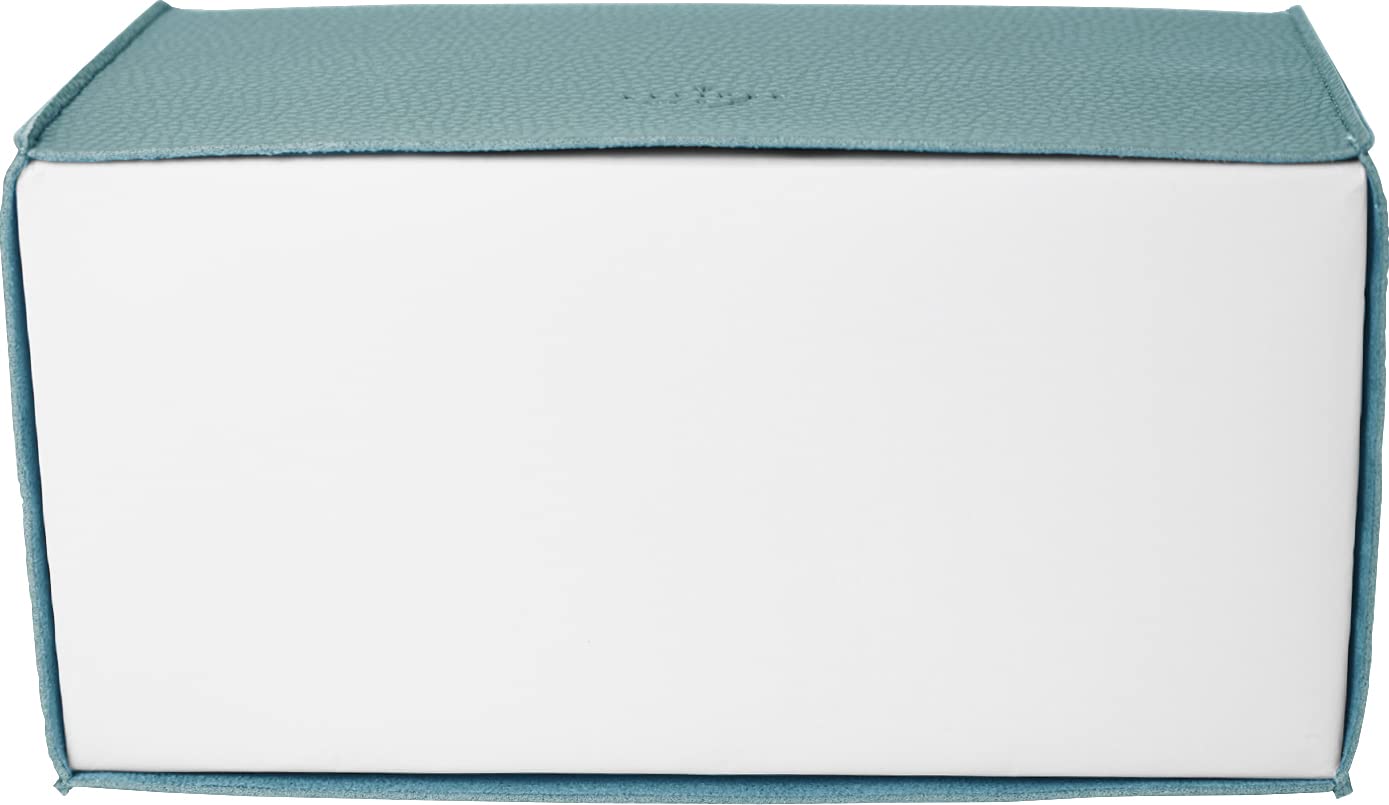 Carrotez Modern PU Leather Tissue Box Cover - Elegant Rectangular Tissue Box Holder for Bathroom, Vanity, Office Desk & Nightstand (9.5