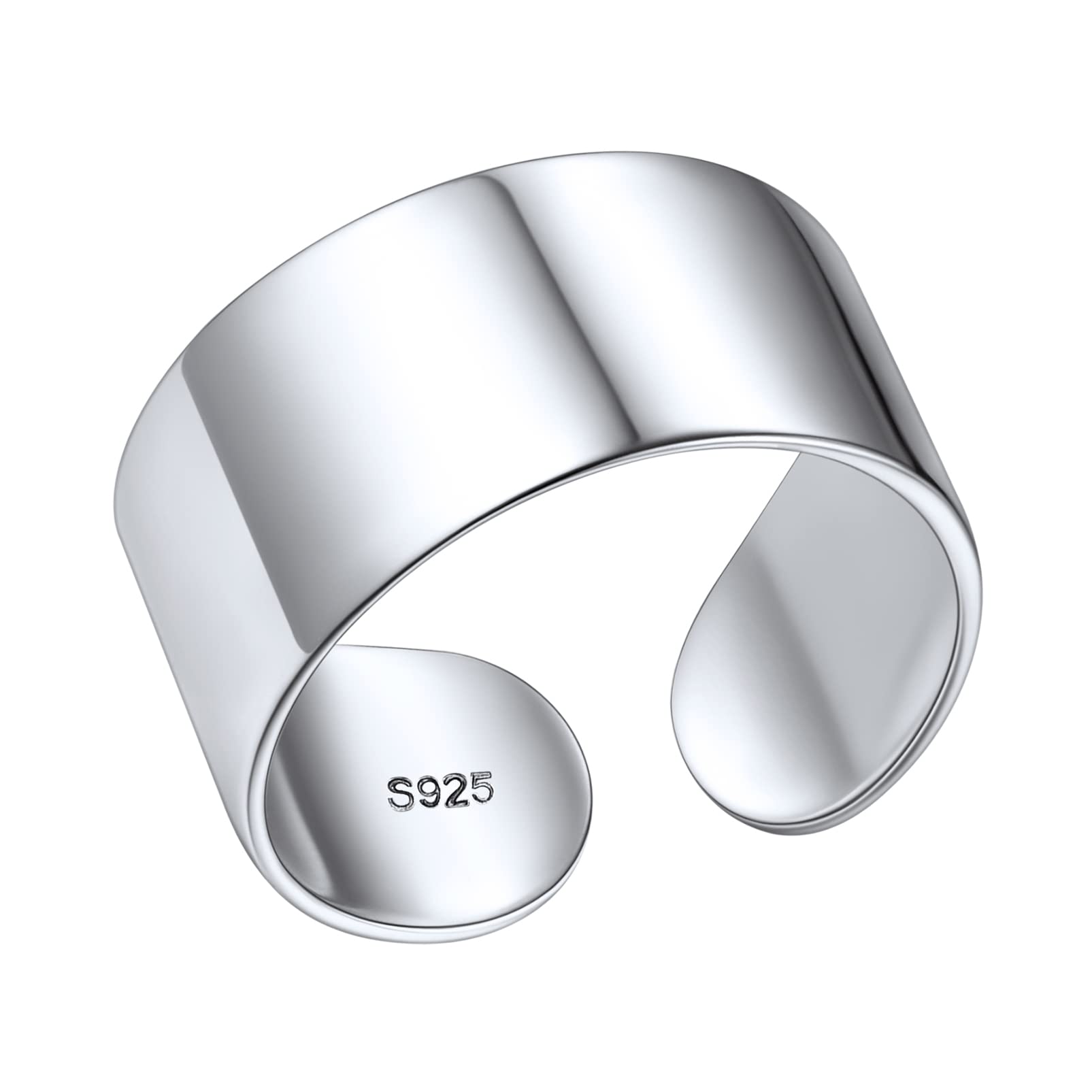 PROSILVER 925 Sterling Silver Toe Rings for Women - Adjustable Open Toe Rings, Dainty Pinky Rings for Summer & Beach - Gift Box Included | Perfect for Beach Vacations, Pedicures & Boho Fashion