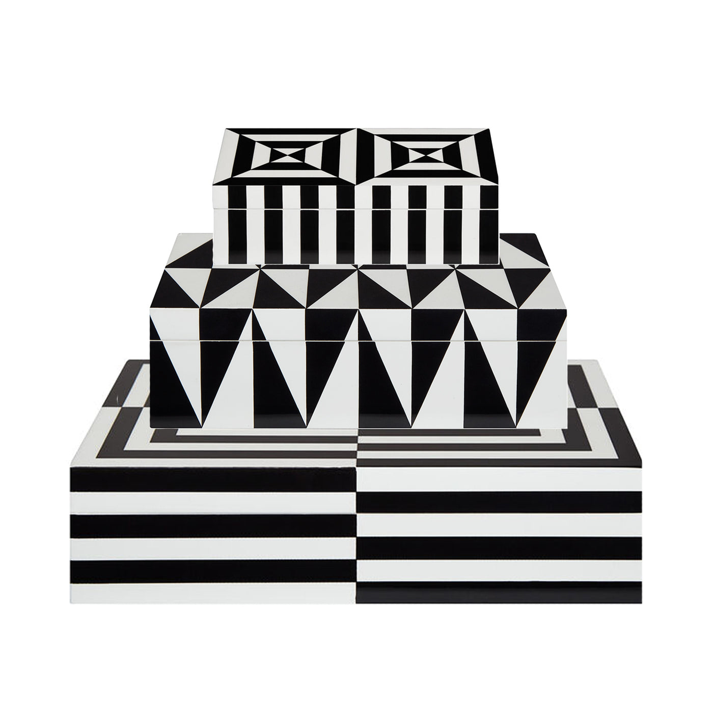 Op Art Box Bundle - Abstract Geometric Design Gift Set for Home & Office Decor | Perfect for Wall Art, Room Decor, and Unique Gifts