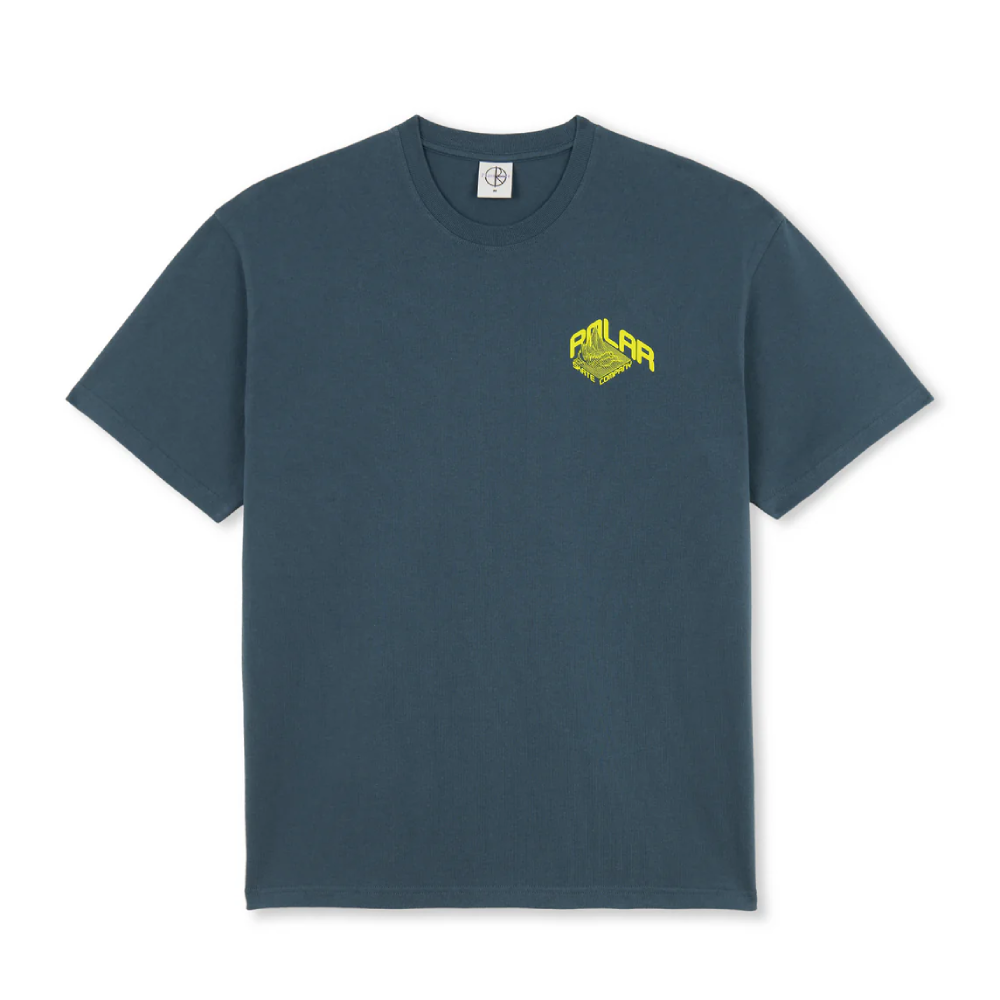 Polar Graph T-Shirt for Men & Women - Soft Cotton Grey Blue Tee - Perfect for Casual Wear, Graphic Design Enthusiasts & Math Lovers