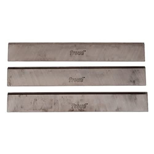 Freud C360 6-Inch x 7/8-Inch x 1/8-Inch Jointer Knives - 3-Piece Set for Woodworking Planers & Jointers - High Precision Replacement Blades for Smooth Wood Surfacing
