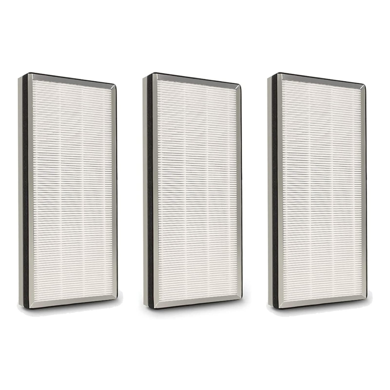 Medify MA-40 Air Purifier Replacement H13 True HEPA Filter - 3-in-1 Compatible Filter for Dust, Pollen, Pet Dander - Perfect for Allergy Relief & Clean Air in Bedrooms, Living Rooms & Offices (Dark Grey)