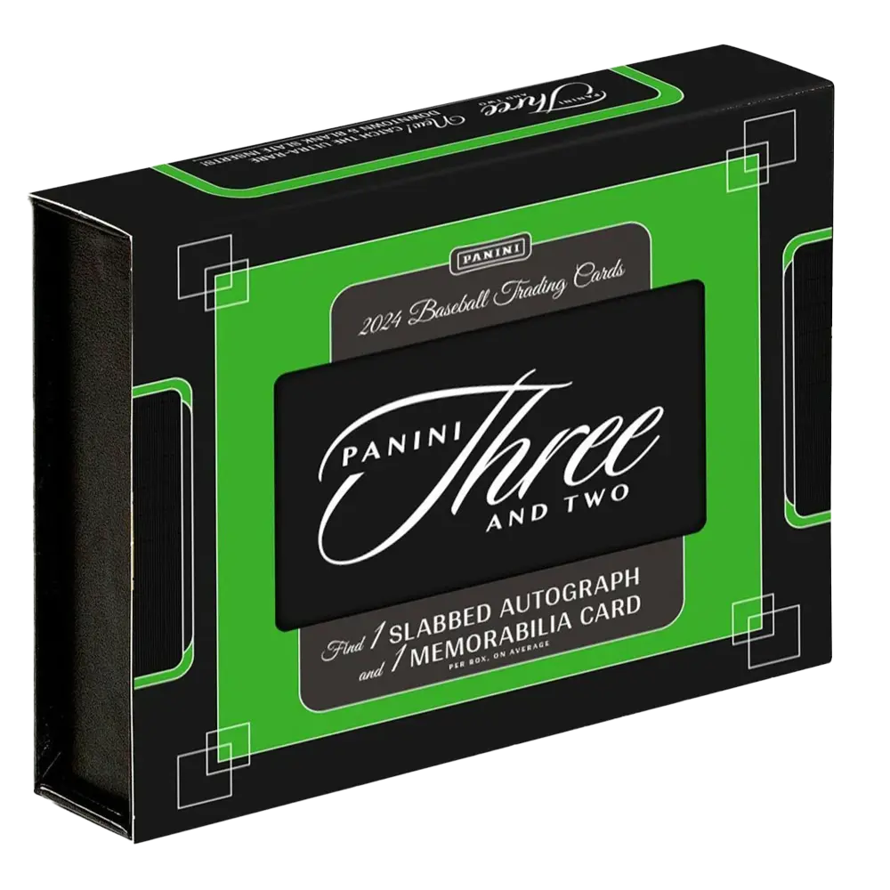 2024 Panini Three and Two Baseball Hobby Box - 24 Packs with Exclusive Cards - Perfect for Collectors & Fantasy Baseball Fans