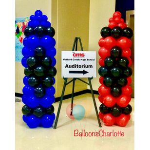 Vibrant Crayon Balloon Columns for Birthday Party Decorations | Colorful Kids Party Backdrop & Photo Booth Props | DIY Balloon Arch Kit for Baby Showers, Classroom Decor, and Festive Celebrations