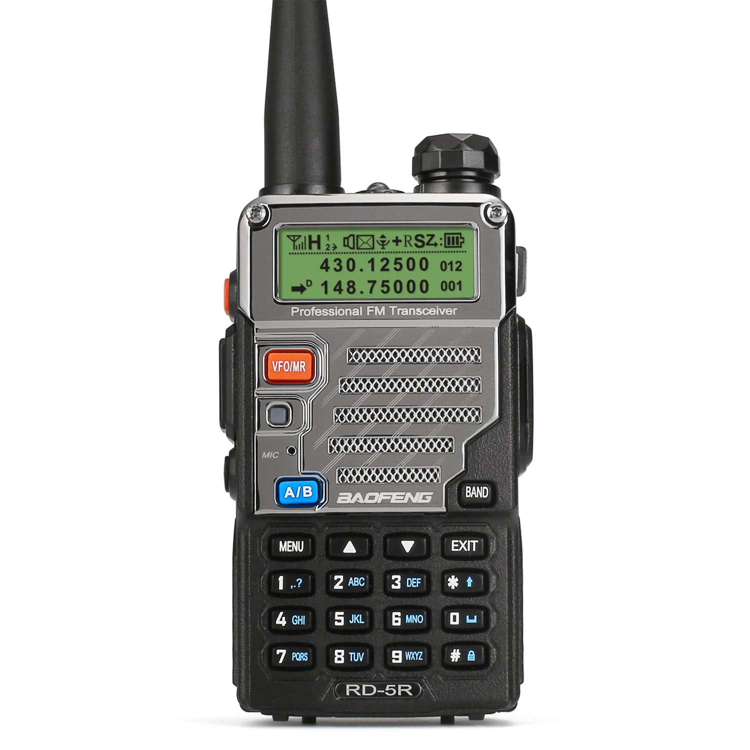 Radioddity x Baofeng RD-5R Dual Band Two Way Radio Walkie Talkie - Open Box - Perfect for Outdoor Adventures, Hiking, Camping & Emergency Communication