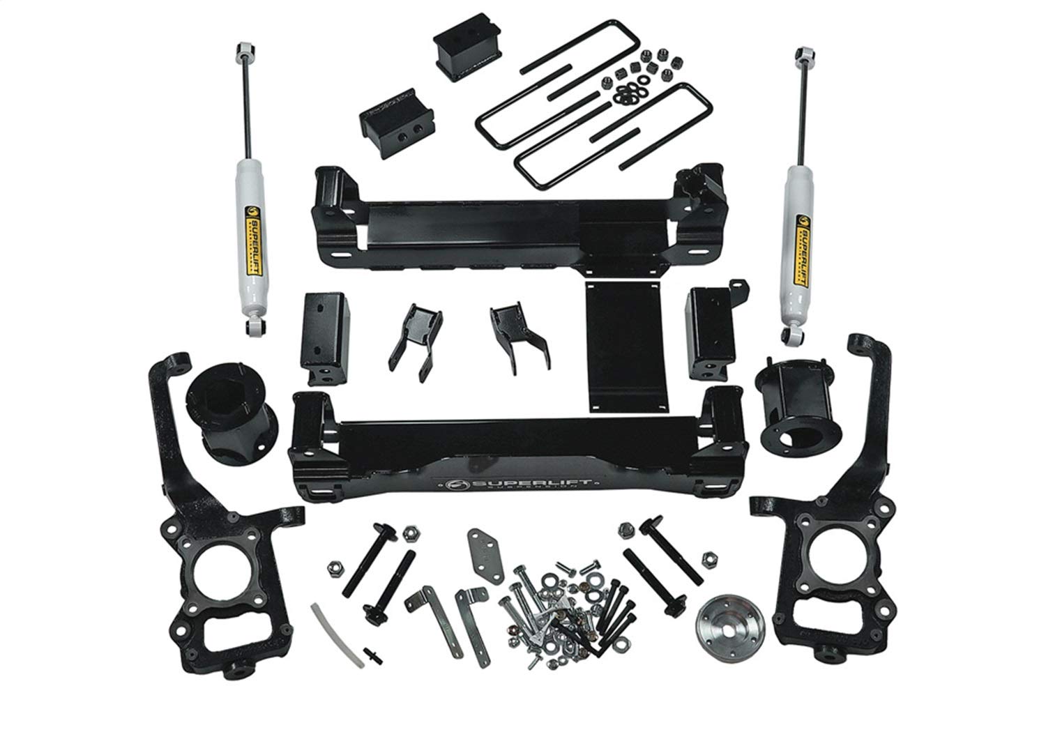 SUPERLIFT K127 6-Inch Lift Kit with Shadow Series Shocks for 2015-2020 Ford F-150 4WD - Off-Road Suspension Upgrade for Enhanced Performance & Durability