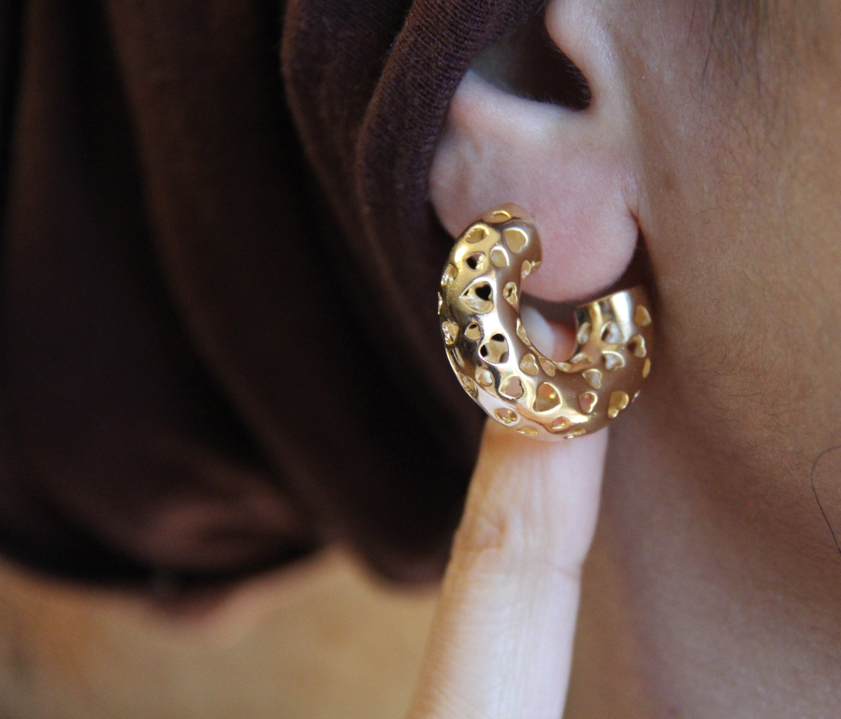 Love Hoops Gold Filled Earrings for Women - Elegant Hoop Jewelry for Everyday Wear & Special Occasions