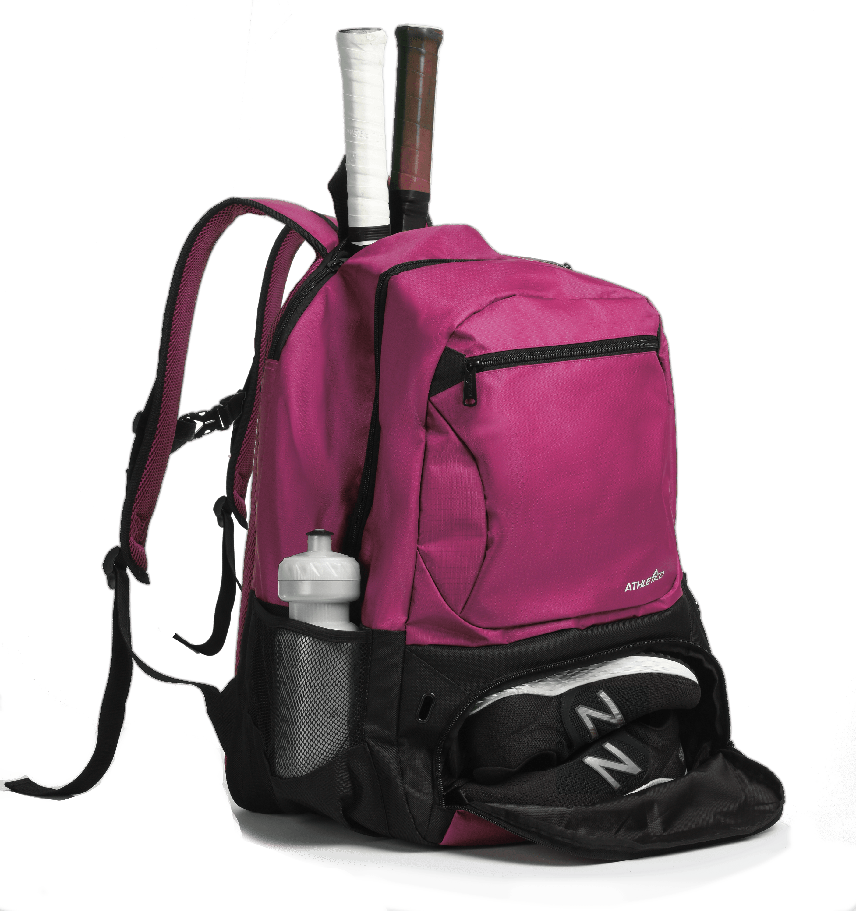 Athletico Premier Tennis Backpack - Durable Sports Bag with Spacious Compartments for Tennis Rackets, Shoes & Gear | Perfect for Tennis Players, Coaches & Tournament Travel