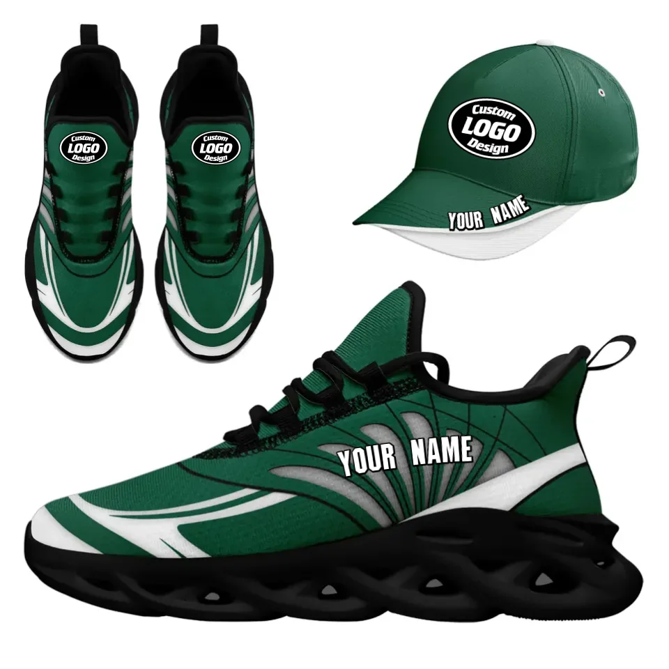 Custom Maxsoul Sneaker & Hat Combo Set - Personalized Athletic Shoes & Apparel for Gifts, Brand Promotions, Fan Festivals & Special Events | Trendy Streetwear for Men & Women | Perfect for Sports, Concerts & Casual Outings