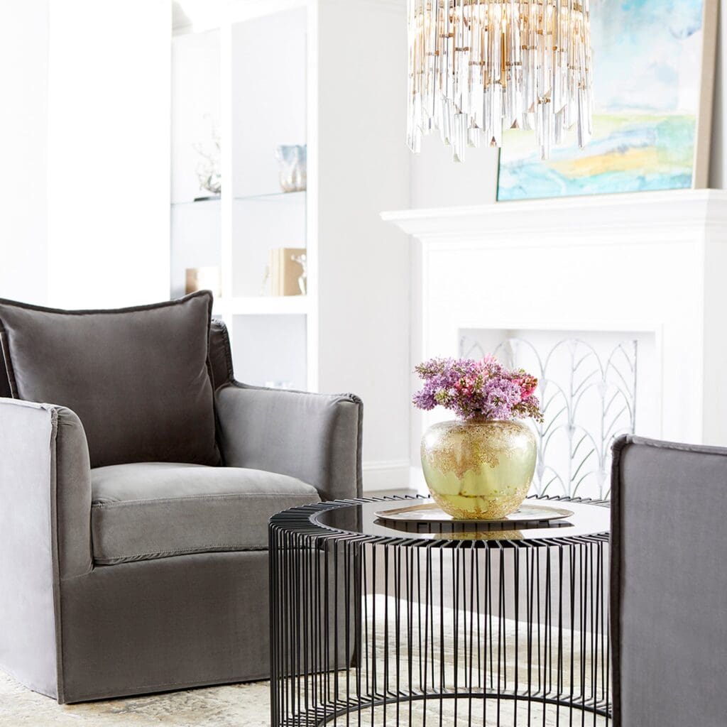 Cyan Design 10928 Canasta Coffee Table in Graphite - Modern Living Room Centerpiece for Home Decor & Stylish Coffee Table for Small Spaces