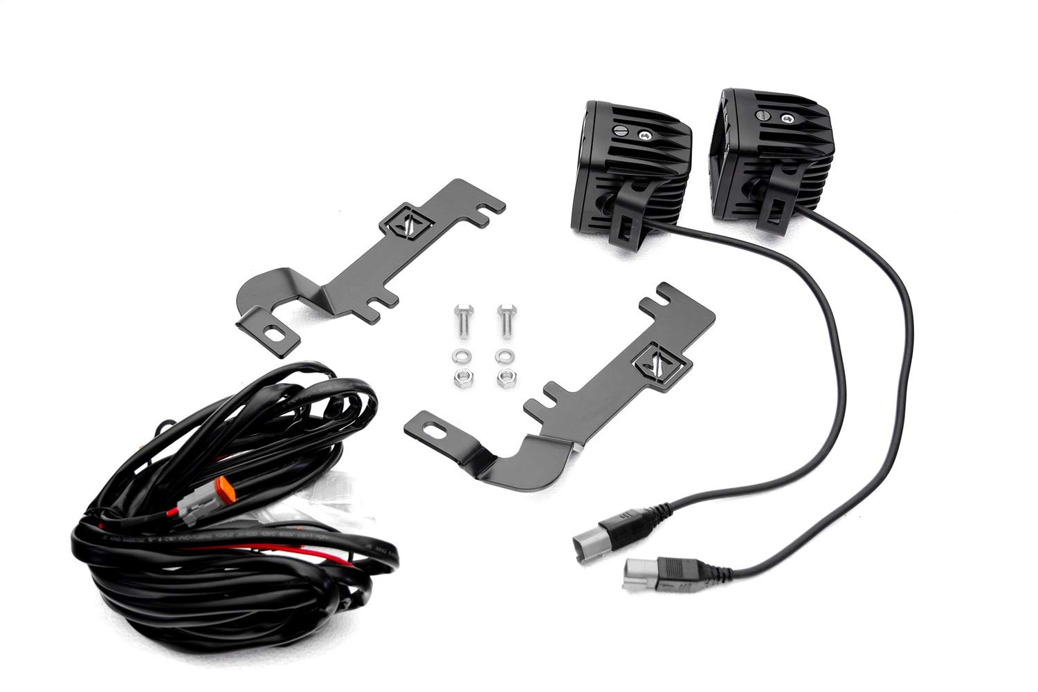 2019-2022 Ram Rebel Ditch Hood Hinge LED Light Kit - 2x 3