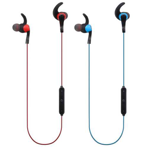 Wireless Bluetooth 4.2 Stereo Earbuds with Mic - Sports Headphones for Running, Gym & Workouts - Compatible with iPhone, Android Phones & Tablets - Sweatproof & Noise Cancelling for Clear Calls & Music