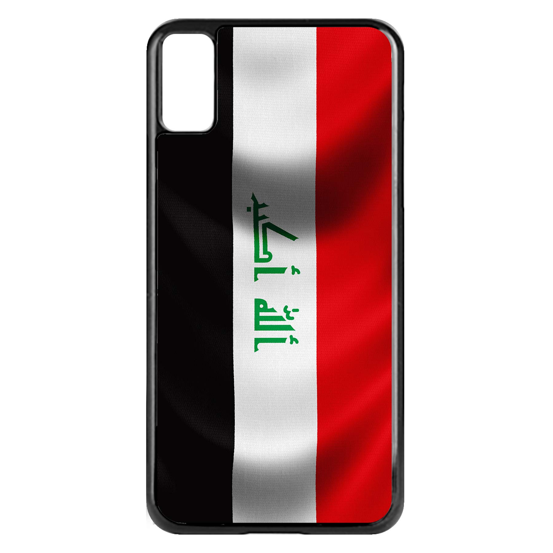 Apple iPhone Xs Case with Iraq Flag Design - Durable Protective Cover for iPhone Xs - Perfect for Travel, National Pride & Everyday Use