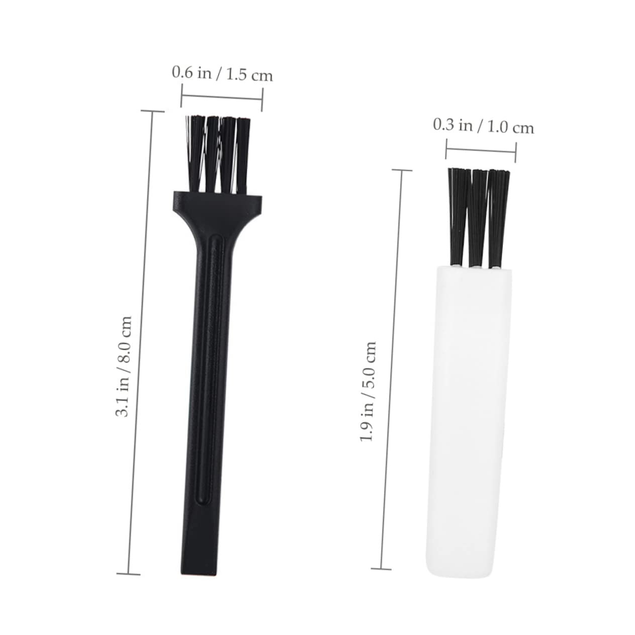 120 Pcs Electric Shaver Cleaning Brush Set - Multi-Purpose Keyboard & Computer Cleaning Tool - Durable Plastic Bristles for Shavers, Keyboards & Electronics (Perfect for Home & Office Use)