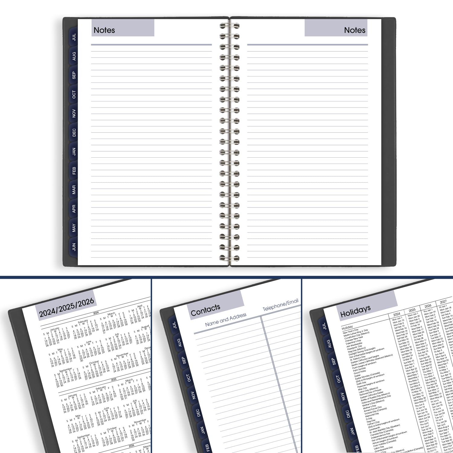 AT-A-GLANCE 2024-2025 Academic Planner - Weekly & Monthly Layout, 5