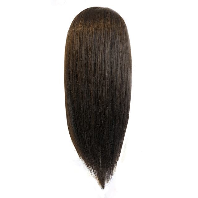 50% Human Hair Mannequin Head for Styling, Cutting & Training - Perfect for Salon, Barber & Cosmetology Practice