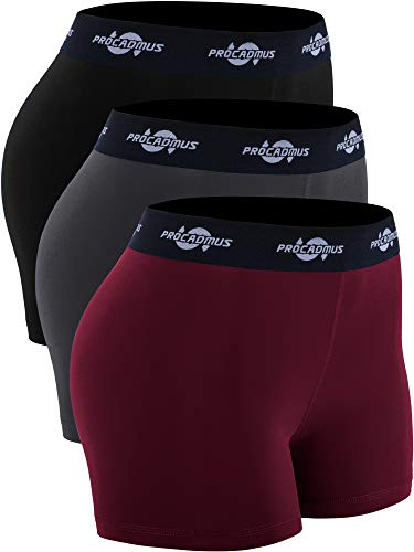 35# Pack of 3: Black & Grey & Wine Red