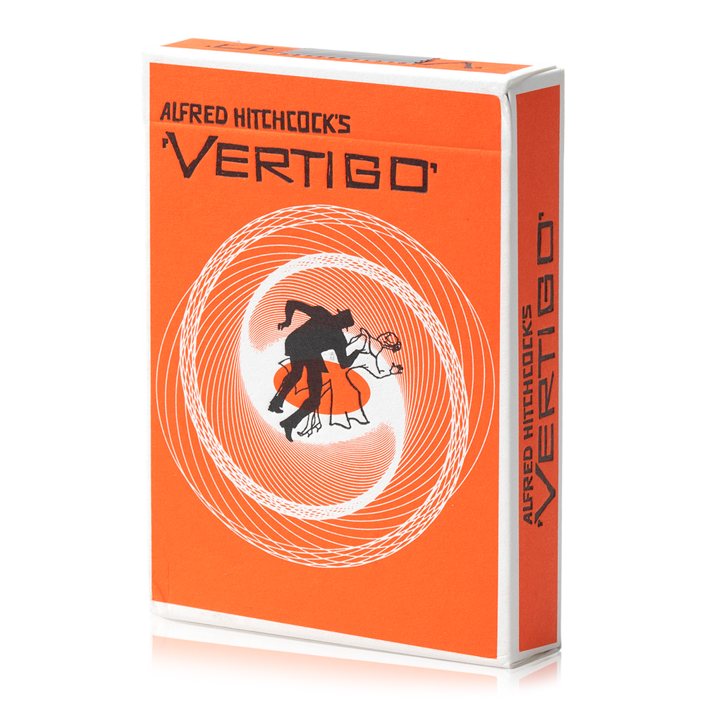 Alfred Hitchcock's Vertigo Playing Cards - Classic Movie Theme Deck for Card Games, Magic Tricks & Collectors - Perfect for Movie Nights & Gifts