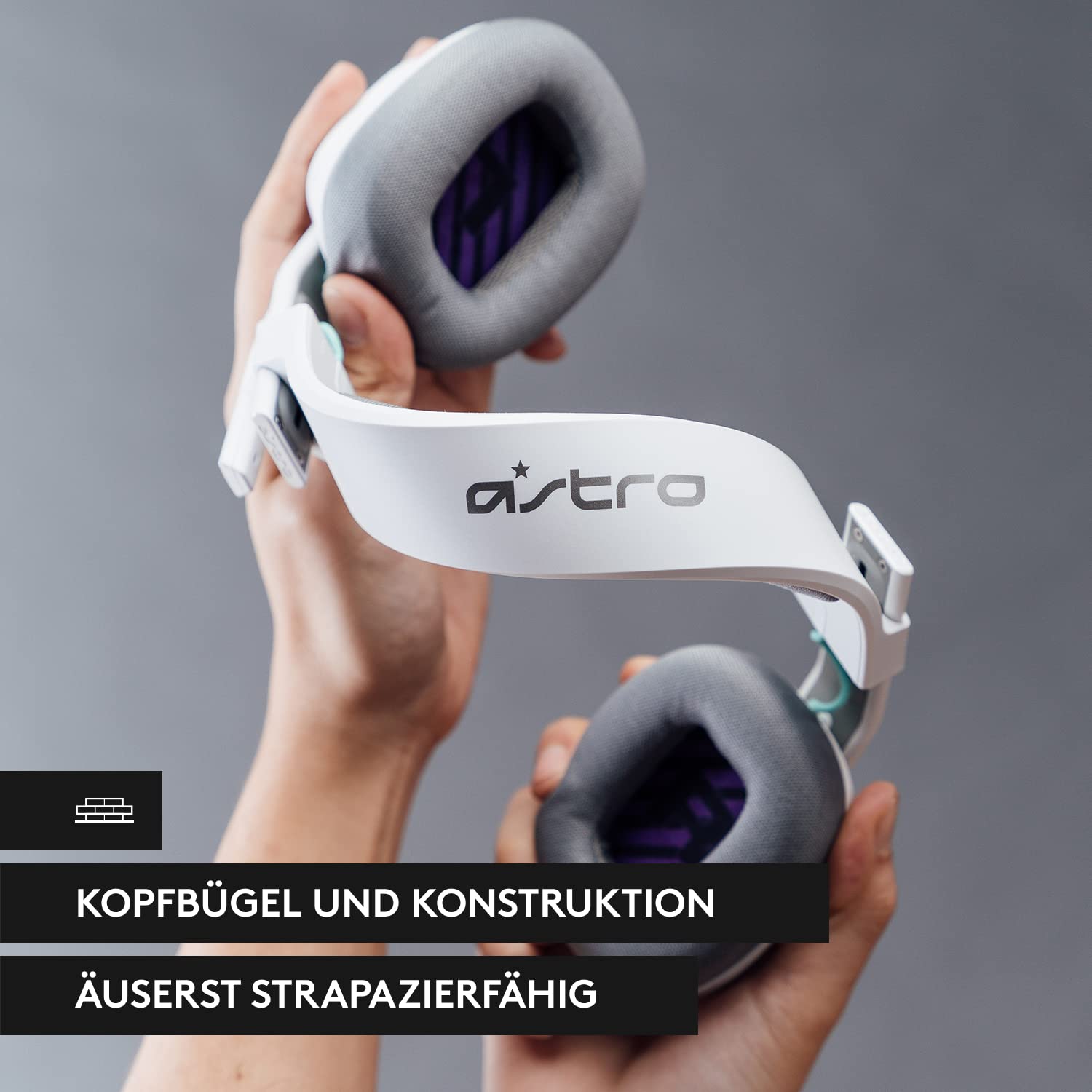 ASTRO A10 Gen 2 Wired Gaming Headset - Lightweight Over-Ear Headphones with Flip-to-Mute Mic, 32mm Drivers for Xbox Series X/S, Xbox One, Nintendo Switch & PC (White) - Perfect for Competitive Gaming & Long Sessions