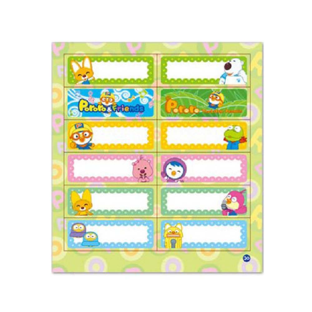 Pororo The Little Penguin Mini Sticker Book - 296 Stickers for Kids | Korean Animation Character Stickers | Perfect for Scrapbooking, School Projects & Kids Activities