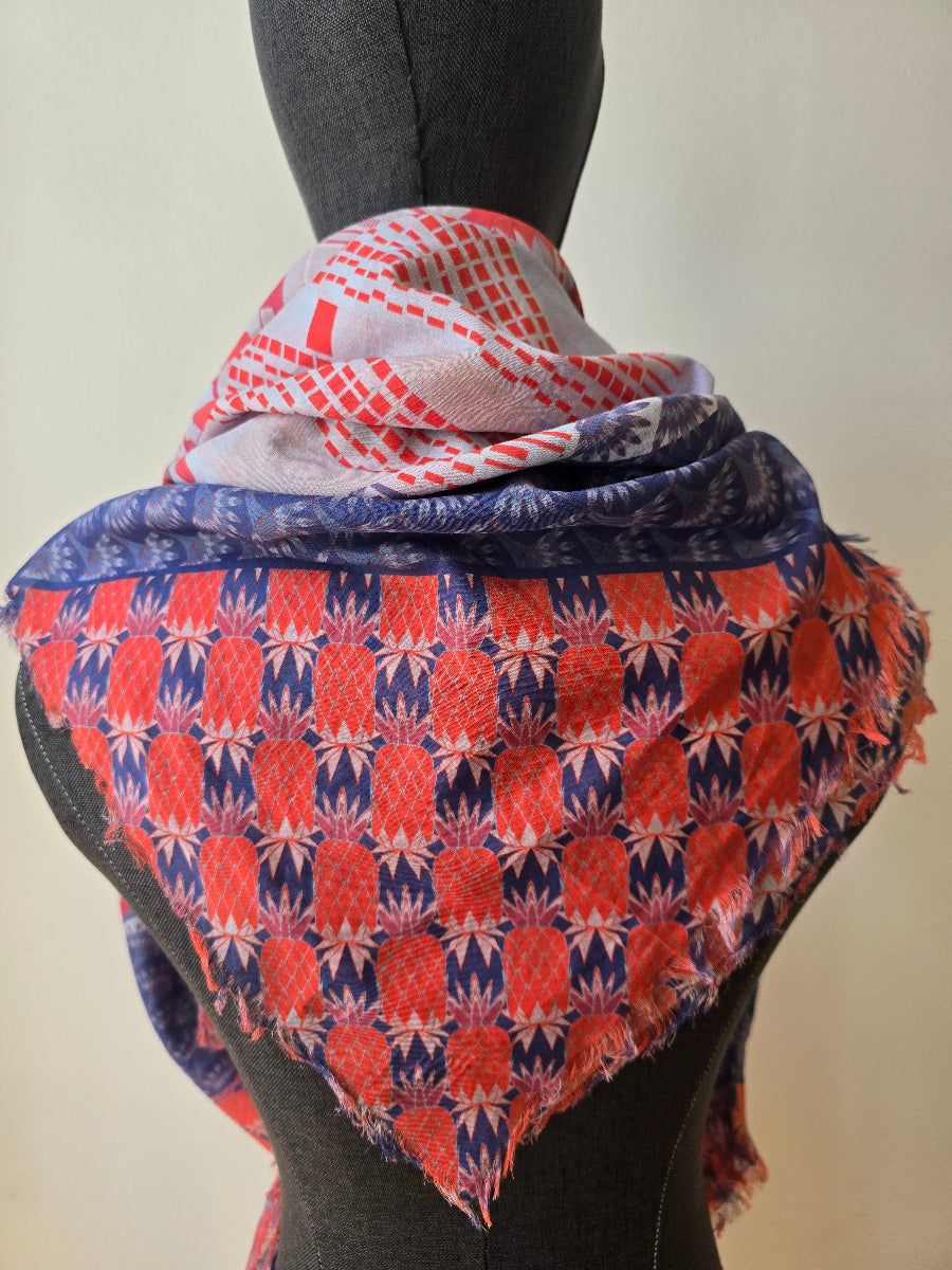 Premium Soft Cotton Scarf for Women - Lightweight Breathable Fashion Accessory - Perfect for Travel, Office & Casual Outfits