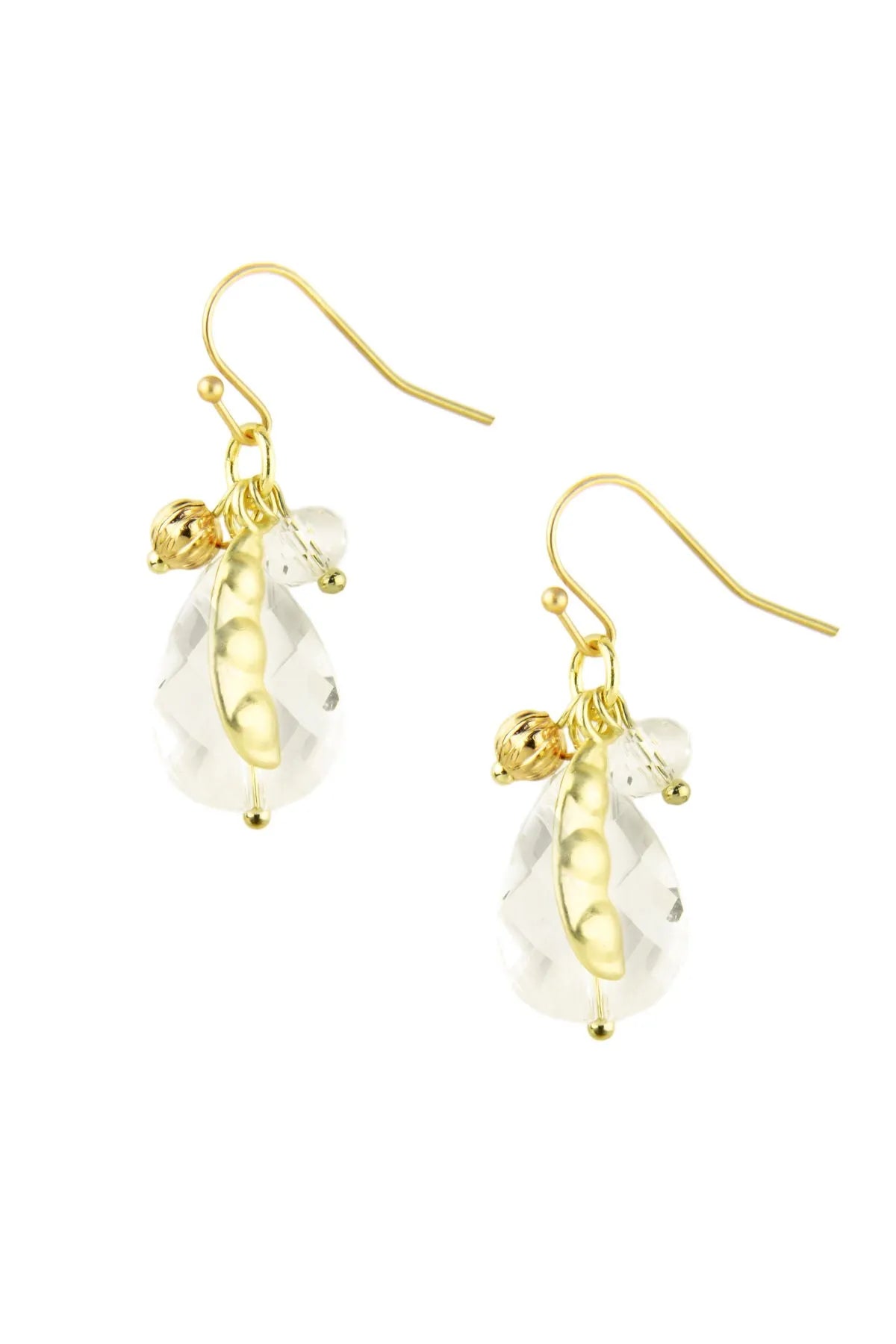Crystal Pearl Dangle Earrings for Women - Elegant Drop Earrings with Shiny Pearls, Perfect for Weddings, Parties & Special Occasions