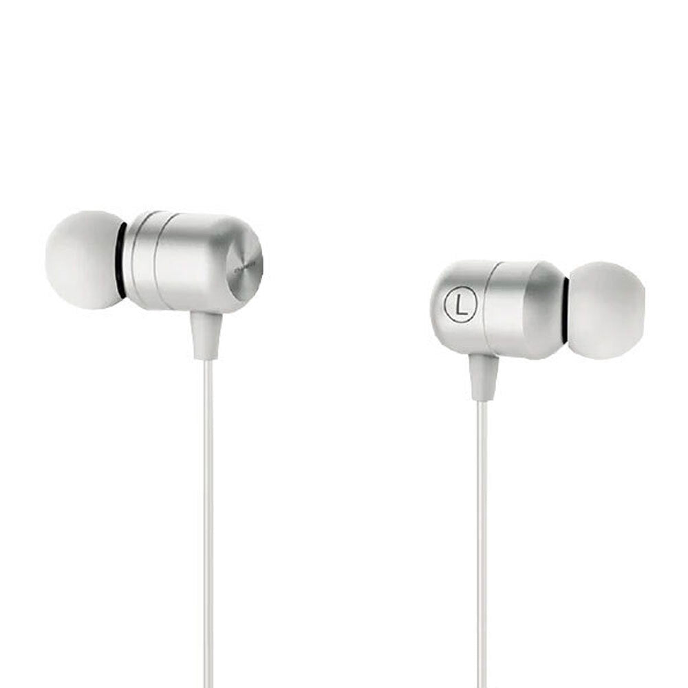 AIWA Wireless Bluetooth 5.0 Sports Earbuds with Gel Ear Tips - Sweatproof & Secure Fit for Running, Gym Workouts - White (Ideal for Jogging, Cycling & Fitness Training)