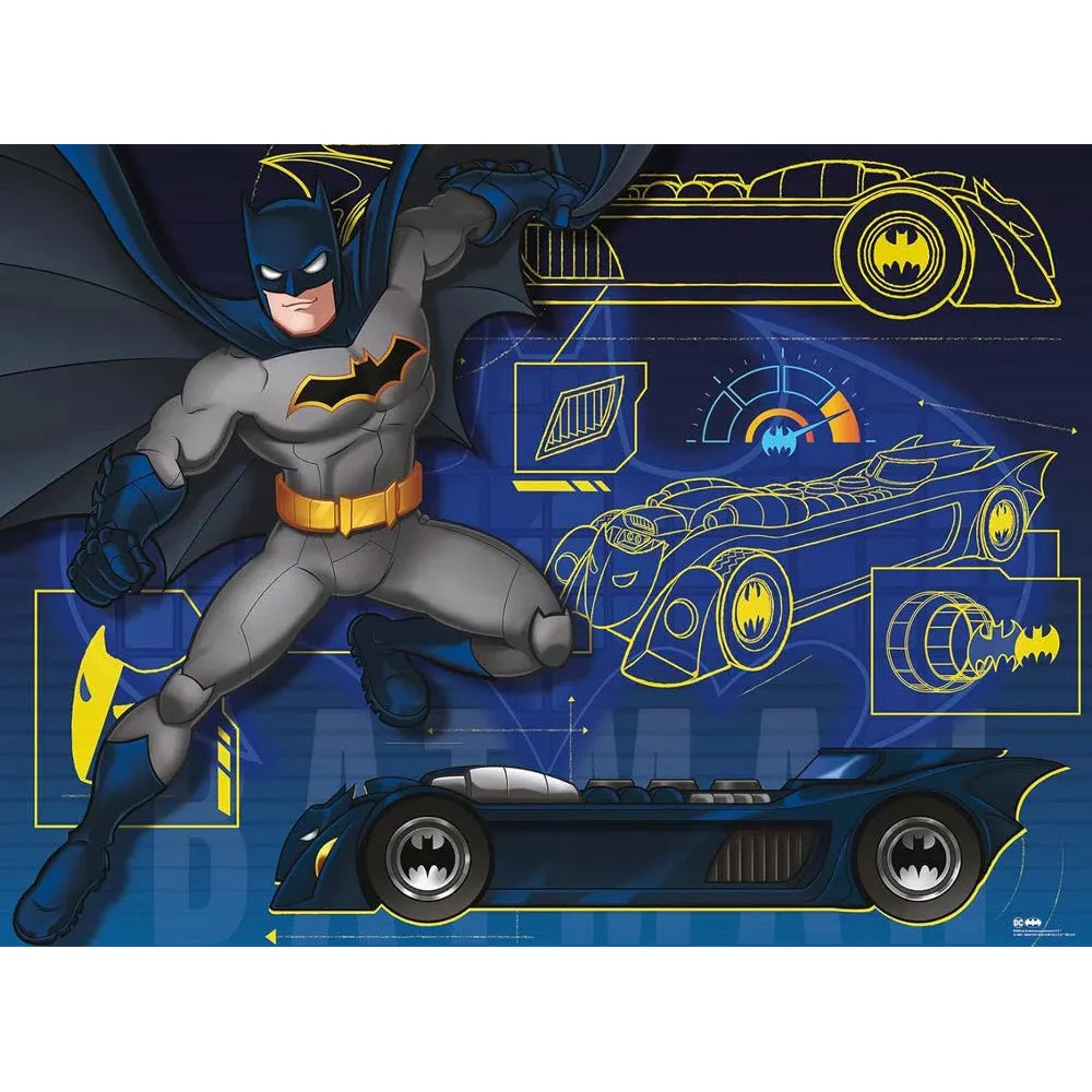 Batman PZ100 Action Figure - Collectible DC Comics Superhero Toy for Kids & Adults - Perfect for Display, Play, and Gifts