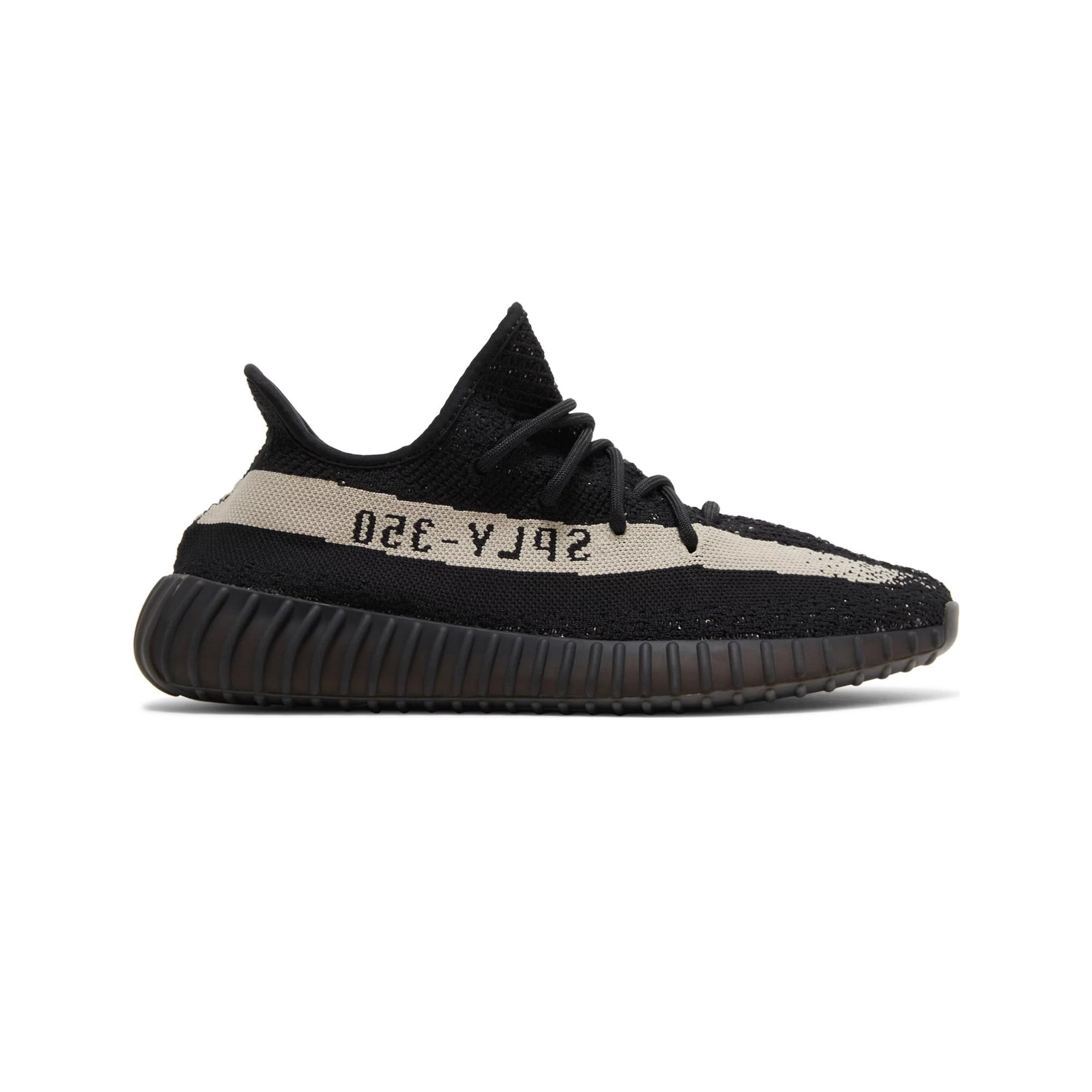 Adidas Yeezy Boost 350 V2 Core Black White Sneakers - Men's Running Shoes 2022 Edition | Comfortable Lightweight Athletic Footwear for Gym, Jogging & Casual Wear