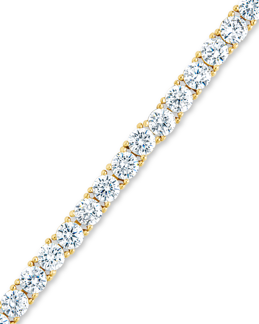 14K Gold Plated CZ Tennis Bracelet for Women - Elegant Cubic Zirconia Wedding Jewelry Gift for Brides, Anniversaries & Special Occasions