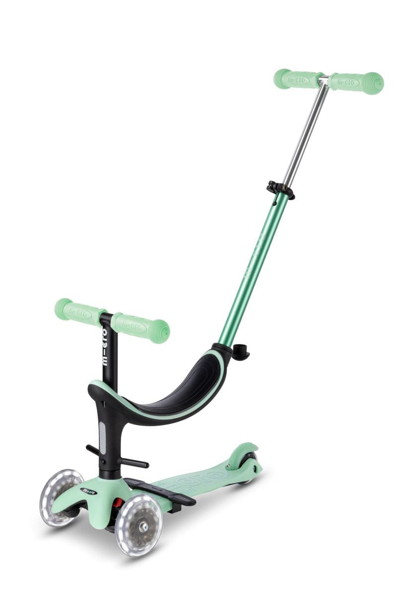 Micro Kickboard Micro Mini 2 Grow LED Scooter for Kids - Light Up 3 Wheel Kick Scooter for Boys & Girls Ages 2-5 Years - Fun Outdoor & Indoor Riding Toy for Toddlers