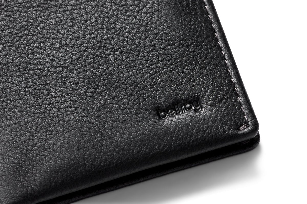 BELLROY Note Sleeve Bi-Fold Wallet for Men - Slim RFID Blocking Leather Wallet with Card Slots - Perfect for Everyday Carry & Travel Essentials