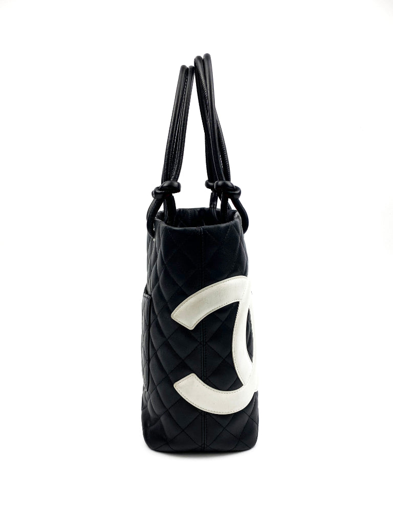 Chanel Cambon Tote Bag - Luxury Designer Handbag for Women | Classic Quilted Leather Shoulder Bag | Perfect for Work, Travel & Everyday Use