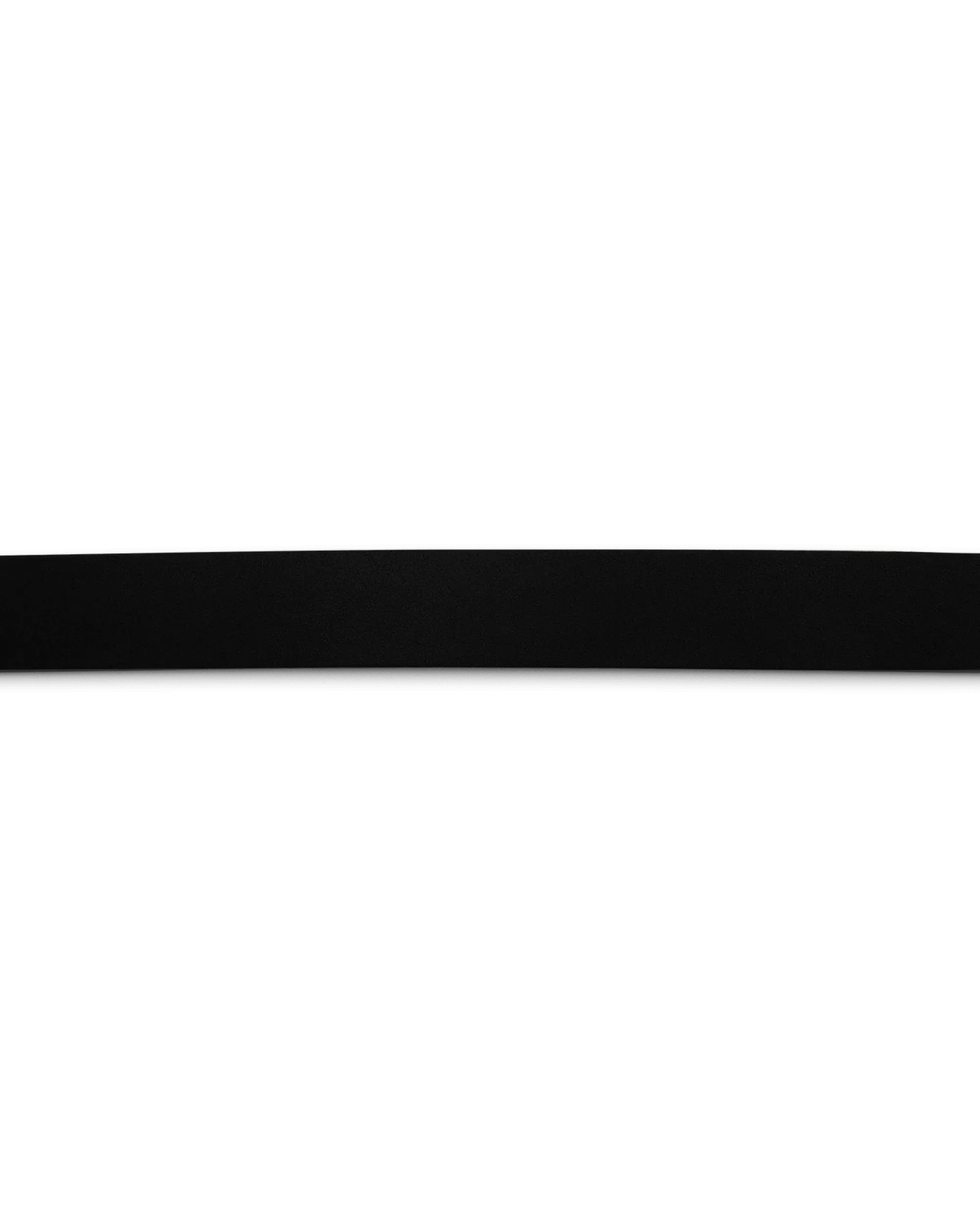 Premium Genuine Leather Belt with Gold Trim Logo - Stylish & Durable for Men's Fashion, Office Wear & Casual Outfits