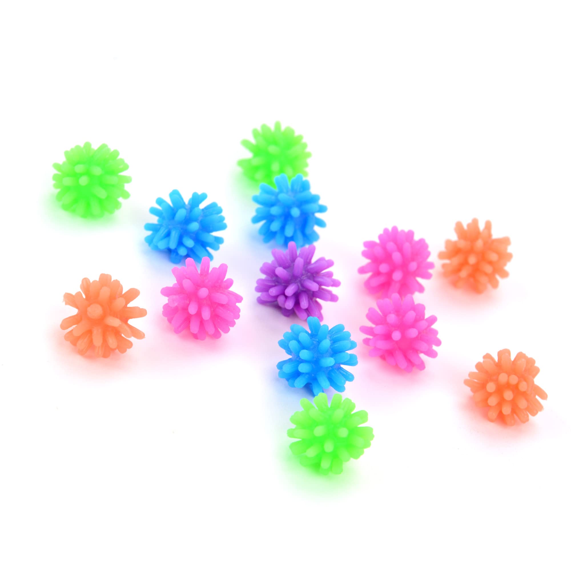 100 Pcs Hedge Balls - Spiky Sensory Fidget Toys for Kids & Adults - Stress Relief Squishy Balls for Anxiety, ADHD & Autism - Perfect for Classroom, Office & Home Use