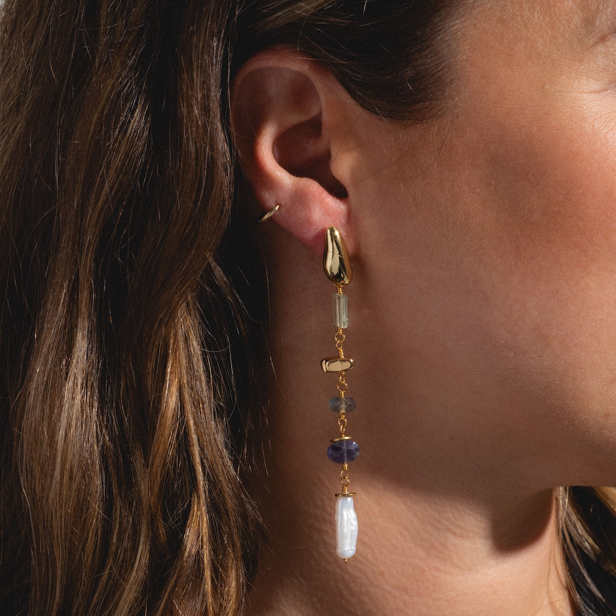 Ostara Earrings for Women - Elegant Floral Dangle Earrings for Spring & Summer | Perfect for Weddings, Parties & Everyday Wear