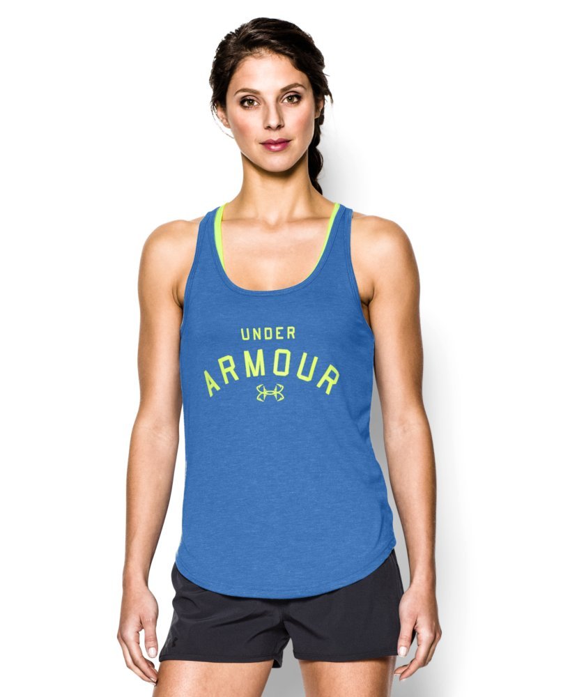 Under Armour Women's Fly by Racerback Tank Top - Lightweight Workout Shirt for Running, Yoga & Gym - Moisture Wicking Athletic Top for Women