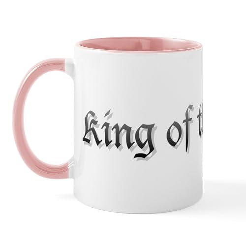 White/Pink Inside - King Of The Castle Mug