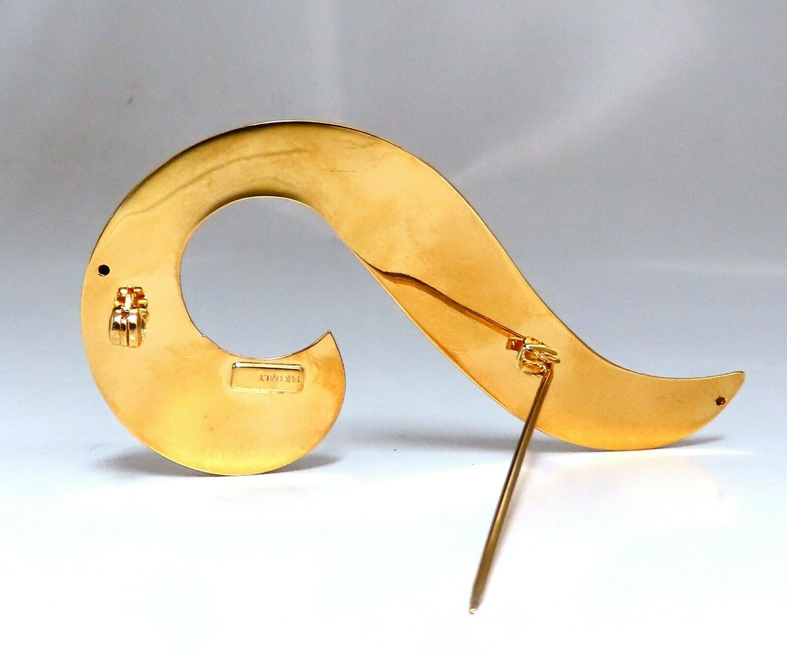 14K Gold High Shine Musical Note Pin - Elegant Jewelry Gift for Musicians, Music Teachers & Music Lovers - Perfect for Concerts, Graduations & Special Occasions