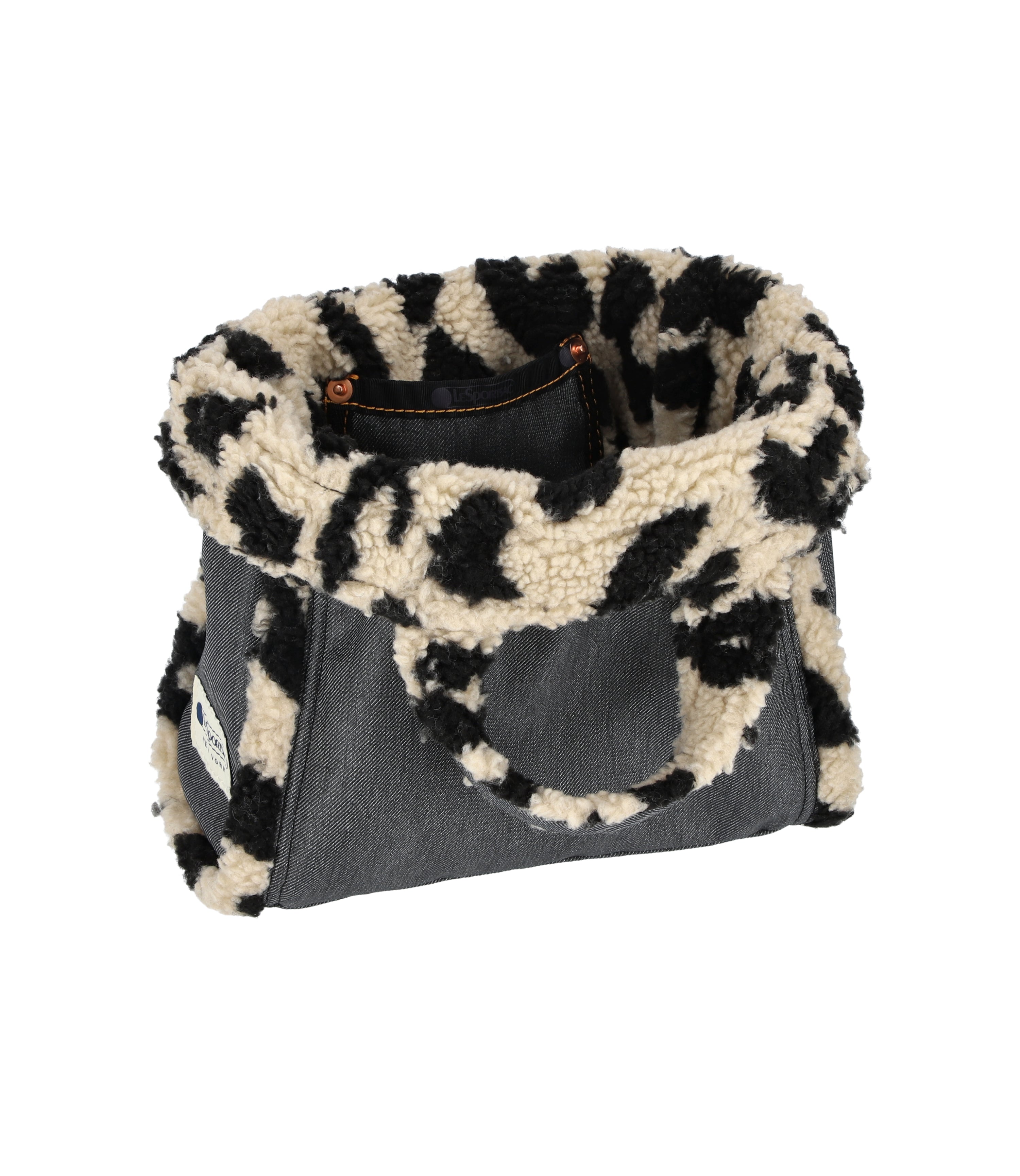 Stylish Two-Way Denim Tote Bag for Women - Reversible Shoulder & Crossbody Purse - Perfect for Work, Travel & Shopping