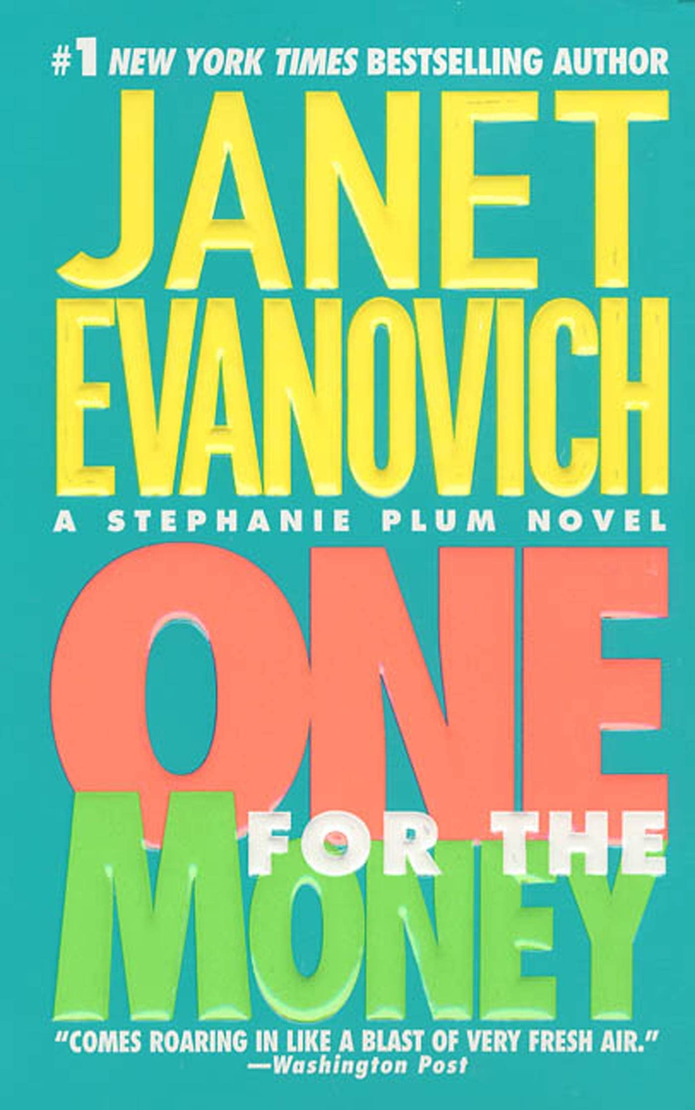 One for the Money (Stephanie Plum Book 1) - Janet Evanovich - Romantic Suspense Novel - Perfect for Book Clubs & Vacation Reading